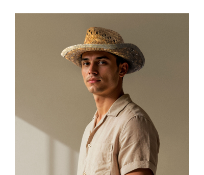 SOMBRERO INDIANA PAJA - AGY98074