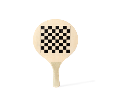Set Palas de Playa de Madera con Juego de Mesa para Regalo