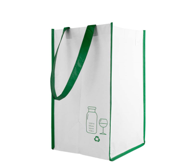 Set de 3 Bolsas de Reciclaje RPET Plegables para Hogar