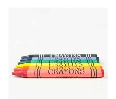 Set de 6 Ceras para Dibujar en Caja Kraft