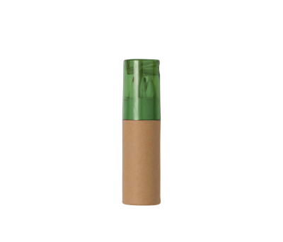 Set de 6 Lápices de Madera con Sacapuntas en Tubo de Cartón
