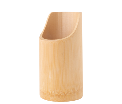 Set de Utensilios de Bambú con Soporte para Cocina y Regalo