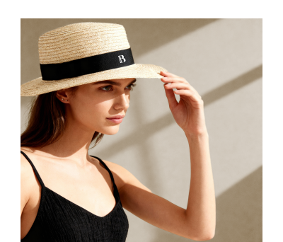 Sombrero Canotier de Papel - AGY53014