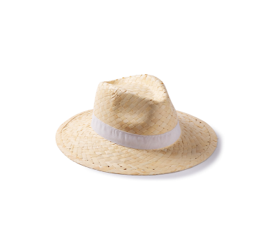 Sombrero de Paja Personalizable con Cinta Sublimada para Eventos
