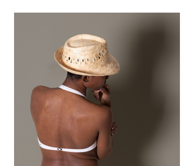 Sombrero de Paja Unisex con Ala Corta para Regalo - AGY38054