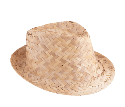 Sombrero de Paja Unisex con Ala Corta para Regalo