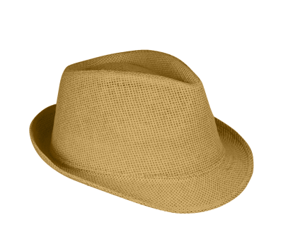 Sombrero de Papel con Ala Corta Personalizable para Eventos