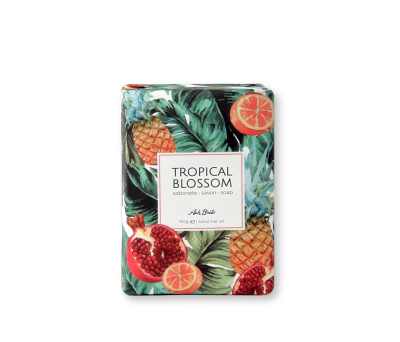 TROPICAL BLOSSOM. Jabones enriquecidos con aceite de oliva (160g) - st-35614-128