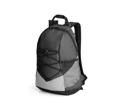 Mochila Compacta de Poliéster Reciclado con Elásticos - st-92471A
