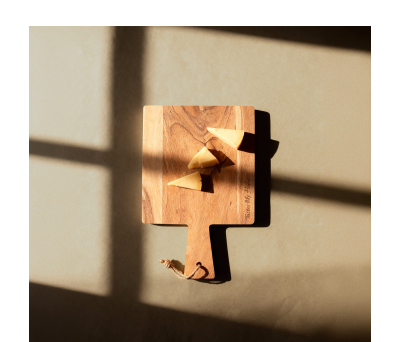Tabla de Cocina de Madera de Acacia con Cordón de Yute - AGY52555