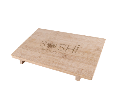 Tabla de Sushi de Bambú Estilo Japonés
