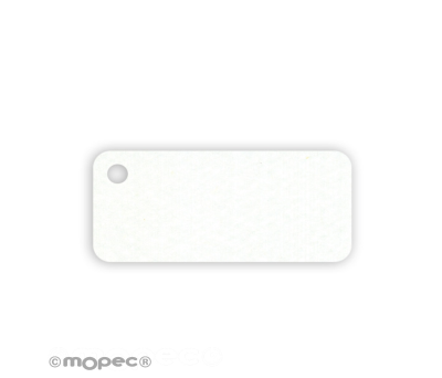 Tarjeta blanca 3.7x1.7cm. (preciox77u) min.77 - AX3200.01
