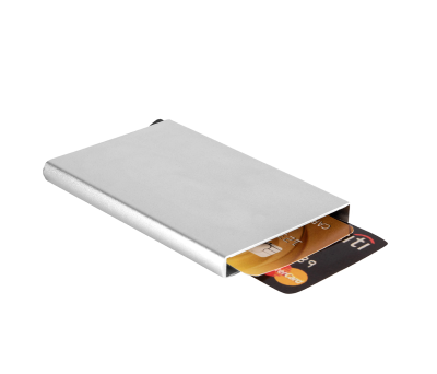 Tarjetero de Aluminio con Protección RFID