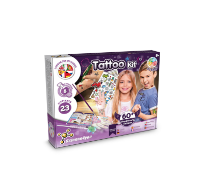 Tattoo Factory Kit I. Juego educativo para niños - st-35834-100