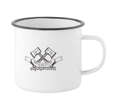 Taza Metálica Estilo Vintage 350ml