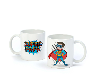 Taza cerámica SUPER PAPÁ en caja regalo - AG723.1