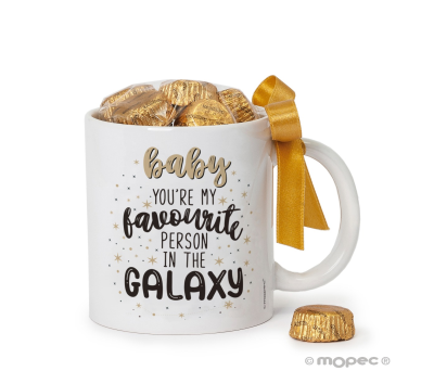 Taza cerámica con 6 bombones You are my favorite.. - AGB250.3
