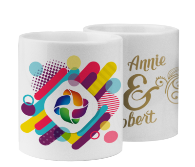 Taza de Cerámica para Sublimación Personalizable 350ml