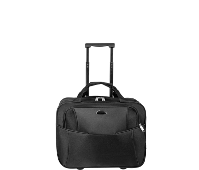 Trolley de Poliéster 600D con Compartimento para Portátil y Ruedas