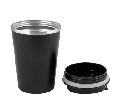 Vaso Térmico de Acero Inoxidable Doble Pared con Tapa PP