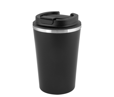Vaso Térmico de Acero Inoxidable Doble Pared con Tapa PP