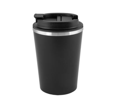 Vaso Térmico de Acero Inoxidable Doble Pared con Tapa PP