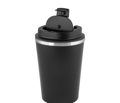 Vaso Térmico de Acero Inoxidable Doble Pared con Tapa PP