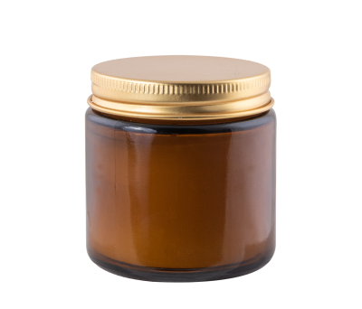 Vela Aromática con Tapa Metálica y Fragancia Wood Sage & Sea Salt