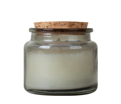 Vela Aromática de Cera Vegetal con Tapa de Corcho