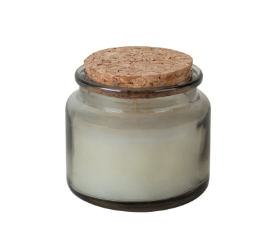 Vela Aromática de Cera Vegetal con Tapa de Corcho