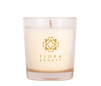 Vela Aromática de Cristal con Cera Vegetal