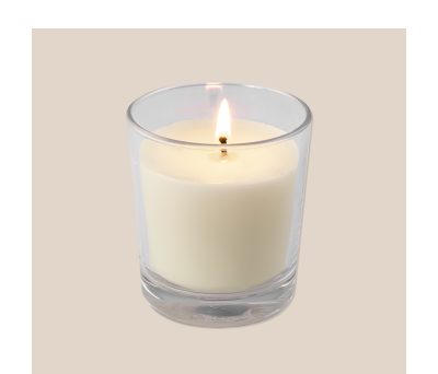 Vela Aromática en Vaso de Cristal