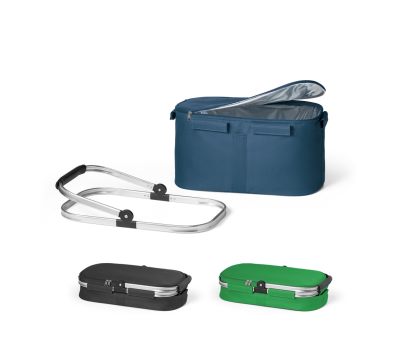 Cesta de Picnic Flexible con Estructura de Aluminio 25L