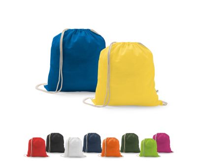 Mochila Saco de Algodón Reciclado con Asas de Cuerda