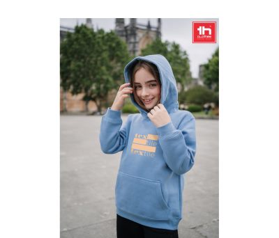 Sudadera Infantil con Capucha y Bolsillo Canguro de Algodón