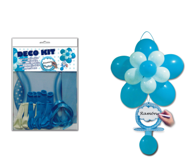 DECO KIT CHUPETE AZUL para regalar A7065