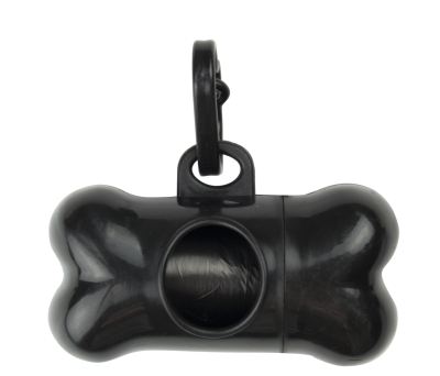 DISPENSADOR DE BOLSAS PARA MASCOTA PET NEGRO - AGY37033NE