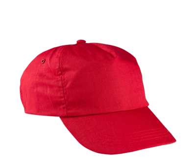 GORRA BASIC CON VELCRO ROJO - AGY21450RO