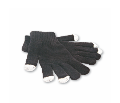 GUANTES TOUCH SMART NEGRO - AGY33550NE