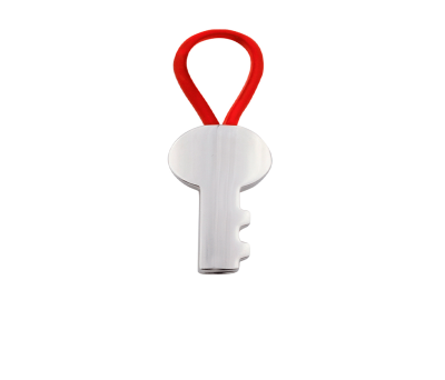 LLAVERO RUBBER KEY ROJO - AGY35669RO