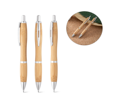 NICOLE. Bolígrafo de bambú - st-81010-160