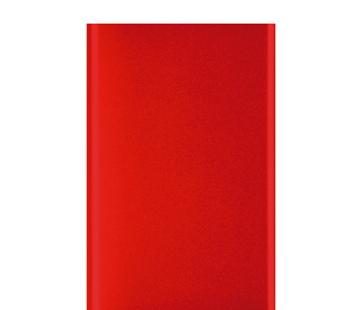 POWER BANK SHINE ROJO METALIZADO - AGY36507ROMETAL