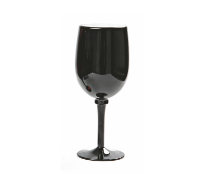 SET DE VINO CUP NEGRO METALIZADO - AGY33520NEMETAL