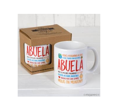 Taza cerámica Abuela en caja regalo - AG900.2.1