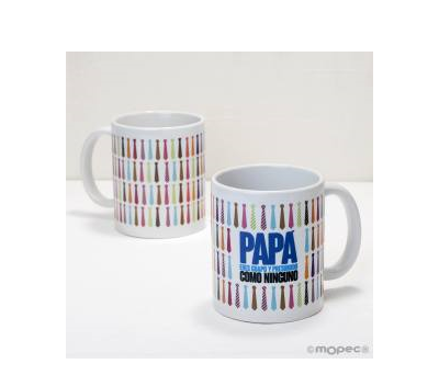 Taza cerámica Papá corbatas en caja regalo - AG400.3.1