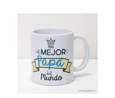 Taza cerámica Para el Mejor Papá en caja regalo - AG300.3.1